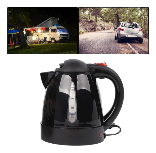 Hervidor Eléctrico Para Coche De 1000 Ml, 12 V/24 V