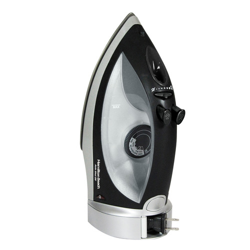 Imagen 2 de 4 de Plancha De Vapor Hamilton Beach Negro/plata 14210r