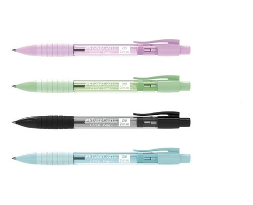 Estuche para lápices Click, 2 mm, negro - Faber Castell