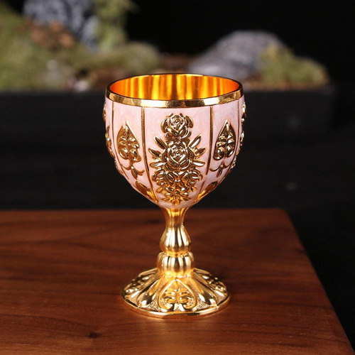 2 Pequeña De Metal Clásico Retro Oro Rosado Como Describir