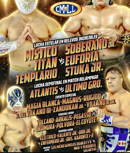 Cmll Lucha Libre 2023 Dvds Grand Prix 23 Mistico (Usado)