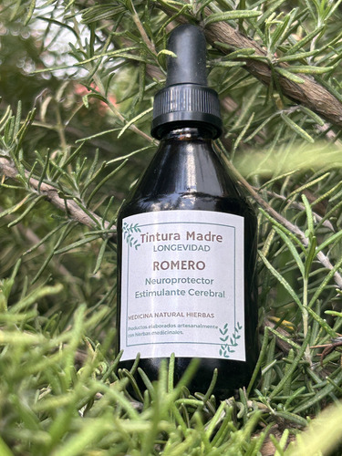 Tintura Madre De Romero. Neuroprotector Natural. 60ml.