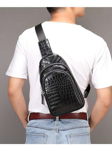 Bolso De Pecho/bolso De Primera Capa Con Patrón De