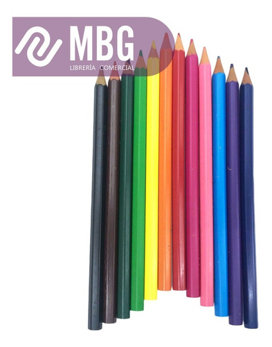 Imagen 2 de 6 de Lápices De Colores Penmac Por 12 Unidades