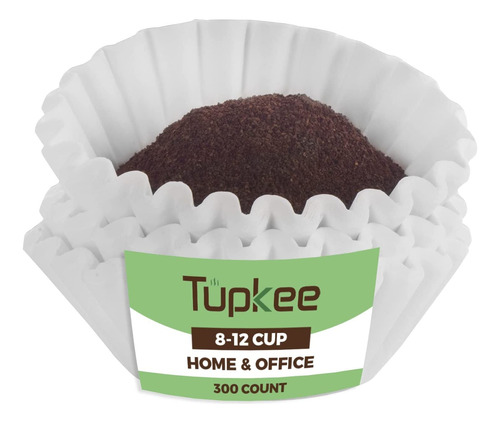 Filtros De Café Tupkee De 8 A 12 Tazas - 300 Unidades, Es...