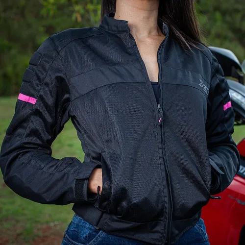 Jaqueta Feminina X11 Super Air Ventilada Ver o Motociclista