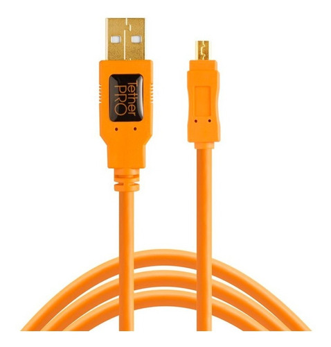 Cable Tether Tools Usb 2.0 Mini B8 Pin (cu8015-org) - Tienda