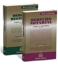 Comprar Guía Derecho Notarial + Guía Derecho Registral . Acquarone.