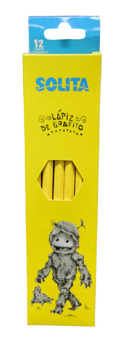 Lápiz Solita - 12 Lápices  (combo De 3 Cajas)