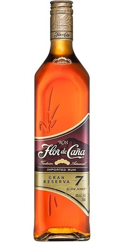 Ron Flor De Caña 7 Años/750ml/original