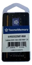Comprar Memoria Ram Tecnomemory Sodimm Ddr4 8gb 3200mhz Kvr32s22s8t