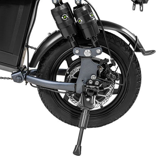 Bicicleta E-be Electrica Plegable E-flex Pro 750w 35km/h Color Gris Oscuro