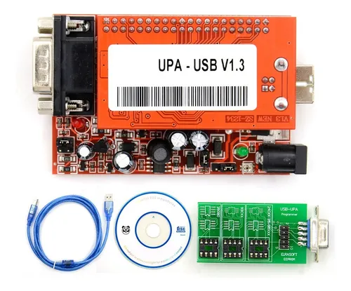 comprar Programador Automotriz Upa Usb V1.3 + Scripts Full + Cable Dv9 