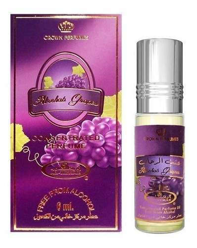 Grapes Al Rehab Perfume Arabe 6 Ml Uvas Almizcle Menta