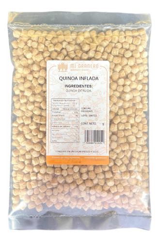 Quinoa Inflada Crispy Extruida 500 G Natural