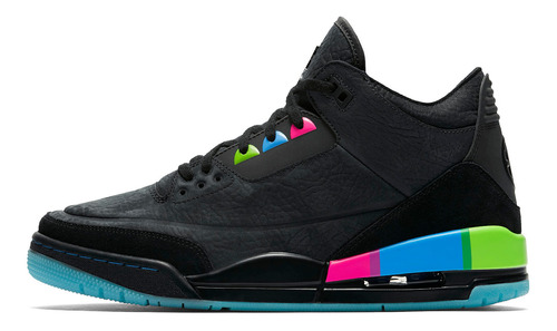 Zapatillas Jordan 3 Retro Quai 54 (2018) At9195-001   