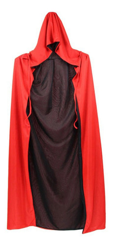 Disfraz De Capa Reversible Con Capucha De Uni Para Fiesta De