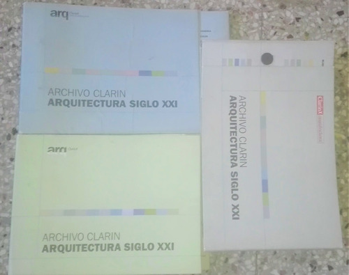 Archivo Clarín Arquitectura Siglo X X I- 2003-2004-2008-2010