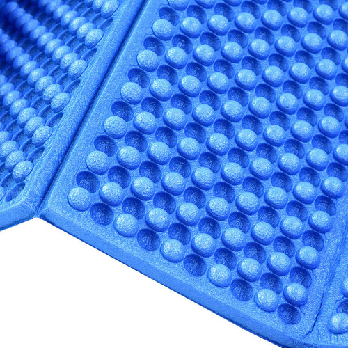 Carpa Plegable De Espuma Azul Número 12 Para Acampar Y Playa