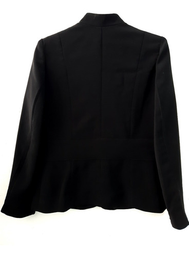 Imagen 2 de 2 de Saco Blazer Vestir De Dama Cuello Mao Uniformes Oficina T.40