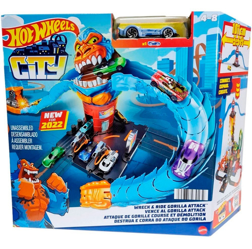 Hot Wheels City Gorilla Attack Track HDR30