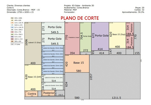 Moveis Planejados Pacote 140 Planos De Corte Completo+bonus