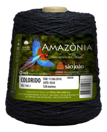 Barbante Amazonia 700g N. 8 Cor 05 F