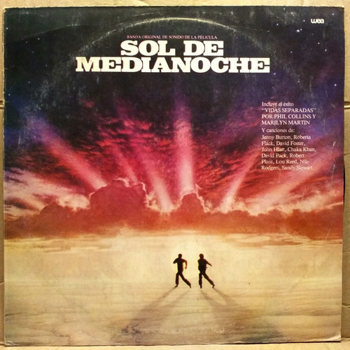 Varios - Sol De Medianoche - Lp 1985 - Lou Reed Phil Collins