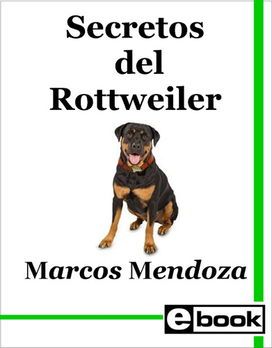 Rottweiler Libro Adiestramiento Canino Cachorro Adulto