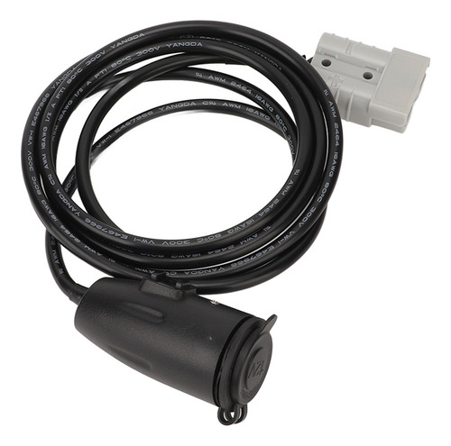 Cable Adaptador Solar 50a, Conector De Panel, 16 Awg, 200 Cm