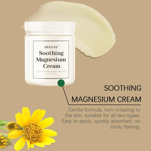 Crema Calmante Con Magnesio Negusy 1 Botella