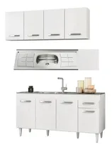 Comprar Mueble Aereo 4 Puertas + Bajo Mesada 4 Puertas + Mesada LG