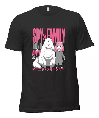 Remera Anime Spy X Family Anya Forger N08 A2 Infantil