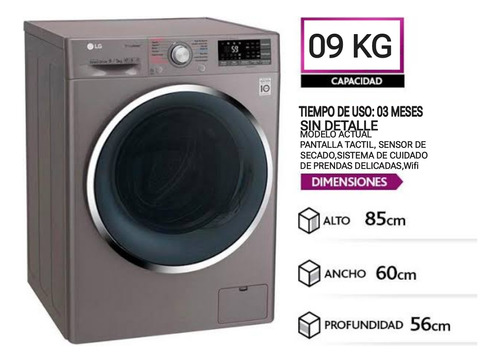 Lavaseca LG 9kg Motion Dd6 Wifi Smart