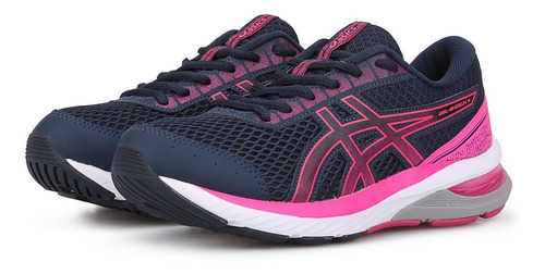 Imagen 3 de 6 de Asics Zapatillas Running Mujer Gel Shogun 4 Marino-rosa Ras