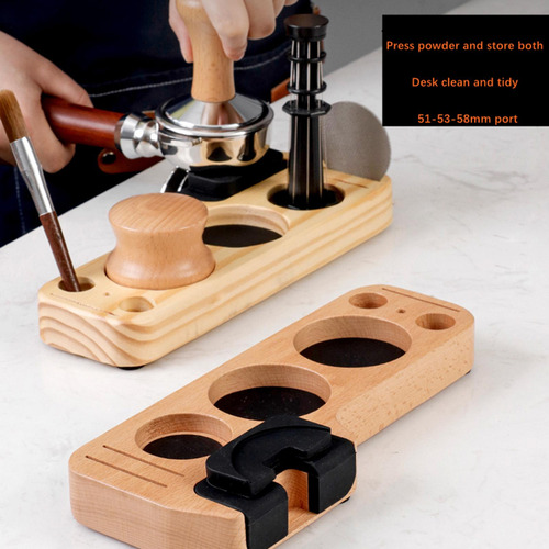 Tamper Distribuidor Y Agitador De Café Universal Haya 51mm