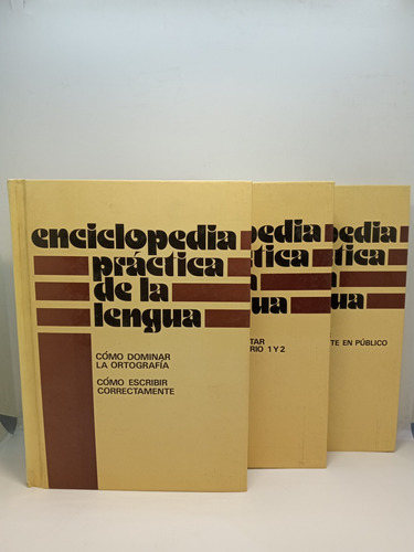 Enciclopedia Práctica De La Lengua - 3 Tomos 