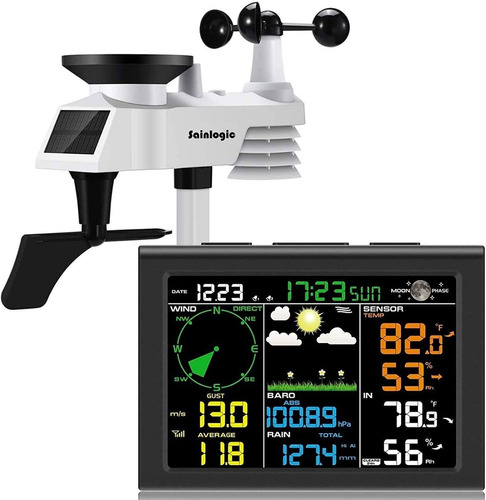 Sainlogic Estación Meteorológica Inalámbrica Con Sensor