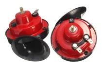 Comprar Bocinas Clasica Caracol 12v Sonido Amplificado Grave Y Aguda