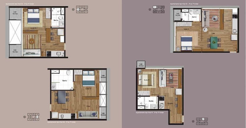 Imagem 13 de 18 de Guará I - Lançamento - Park 5 - Unidade Double Kit Com 39,24m² - Com Garagem. Entregue Em 2023. - Villa125118