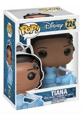Funko Pop Tiana Disney Princesa A Princesa e o Sapo