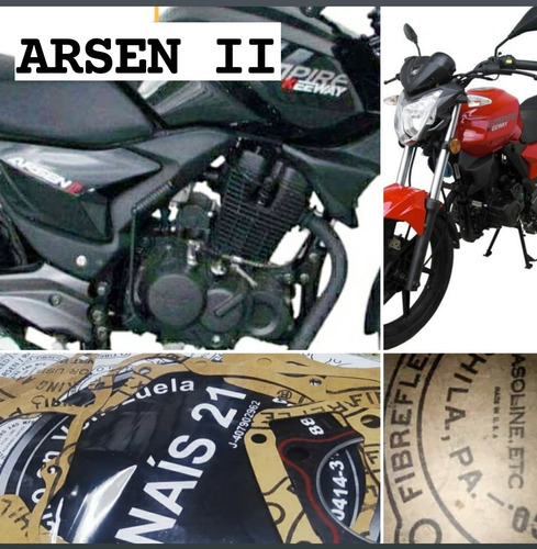 Imagen 1 de 4 de Kit Empacaduras Arsen 2 (las Marrones)