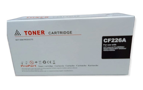 Toner Compatible Cf226a 226a 26a / M402 M426