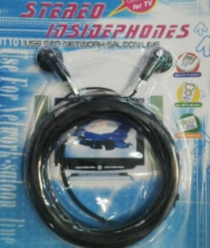 Auricular Cable 3m De Largo Comfortable Fit Super Bass $mi