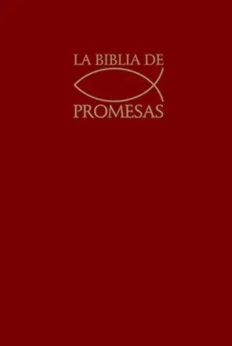 Biblia De Promesas Reina Valera 1960 Tapa Rústica Económica