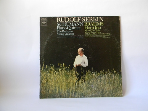 Schumann Brahms Lp Rudolf Serkin Vinilo