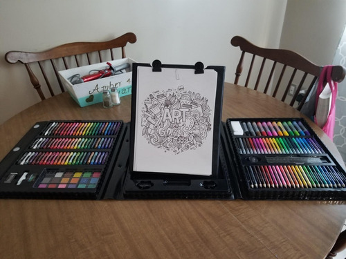 Juego De Pintura De Dibujo Niños Set Bocetos