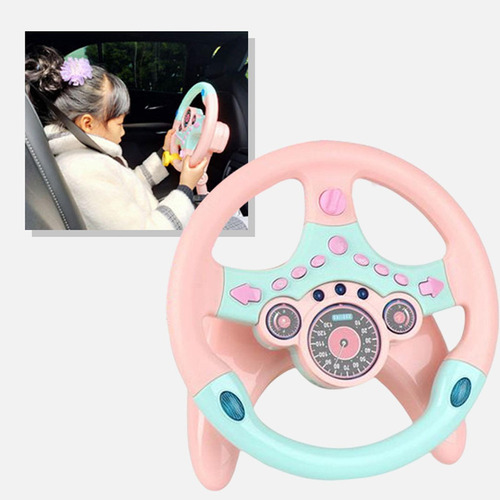 Volante De Simulación Para Niños, Volante Portátil Con