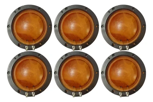 Kit 06 Reparos Driver Compatível D-400 8oh 300-7000hz Som