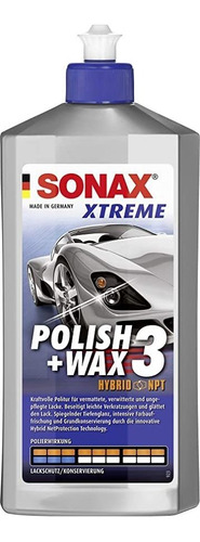 Sonax 3 Nanopro 02022000 Xtreme Polaca Y Cera